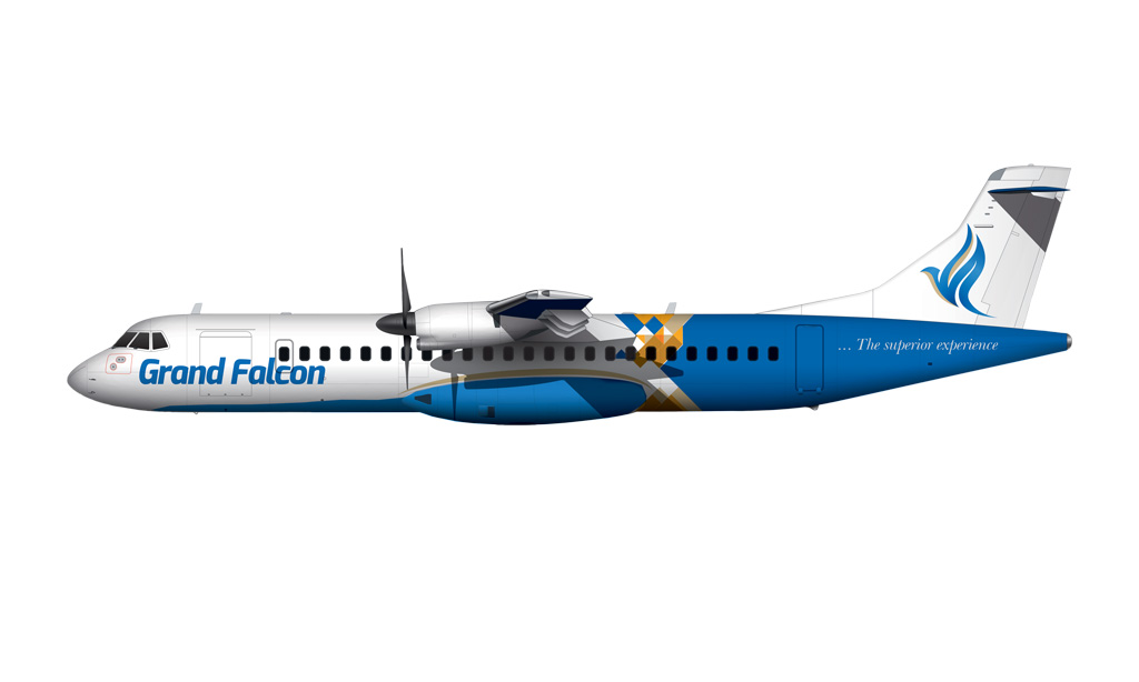 Grand Falcon Domestic Airline Visual System artifact 1