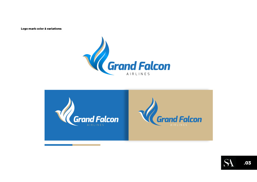 Grand Falcon Airlines Logo