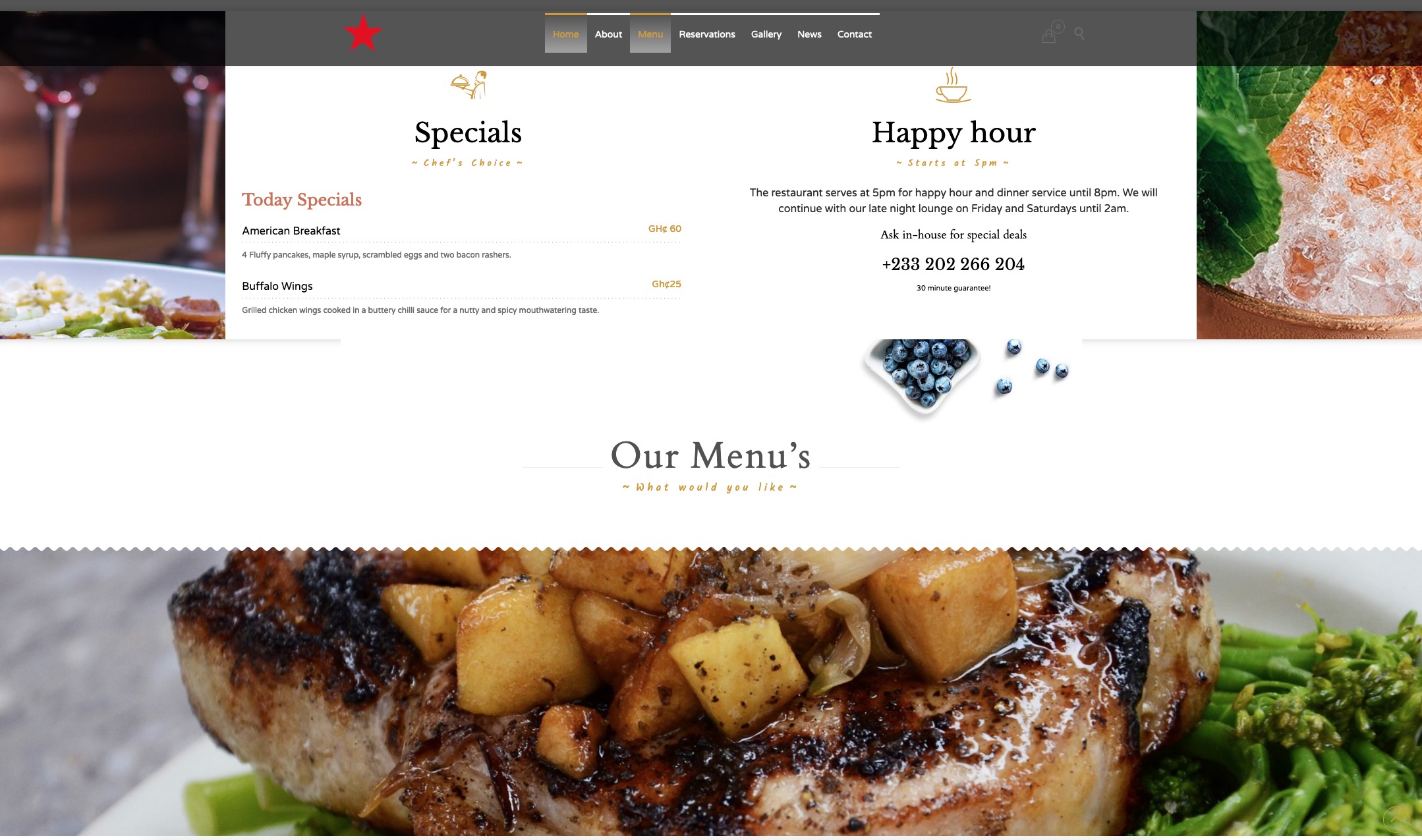 Starbites Food & Drink Digital Portal artifact 3
