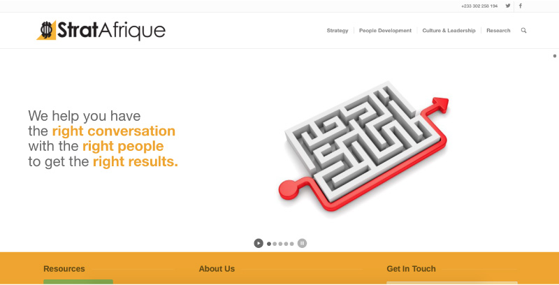 StratAfrique Brand Transformation & Digital Platform artifact 10